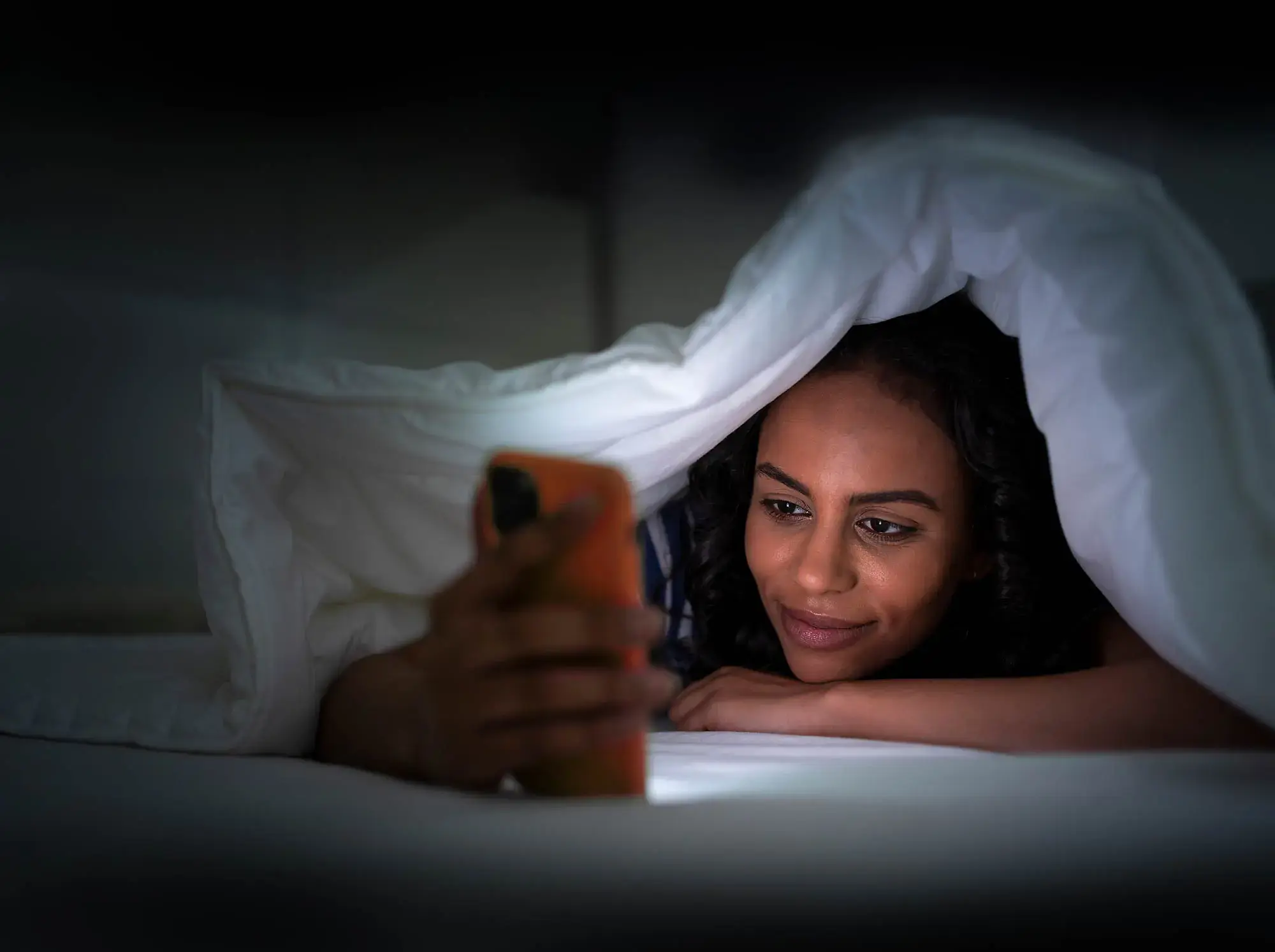 Scrolling in Bed
